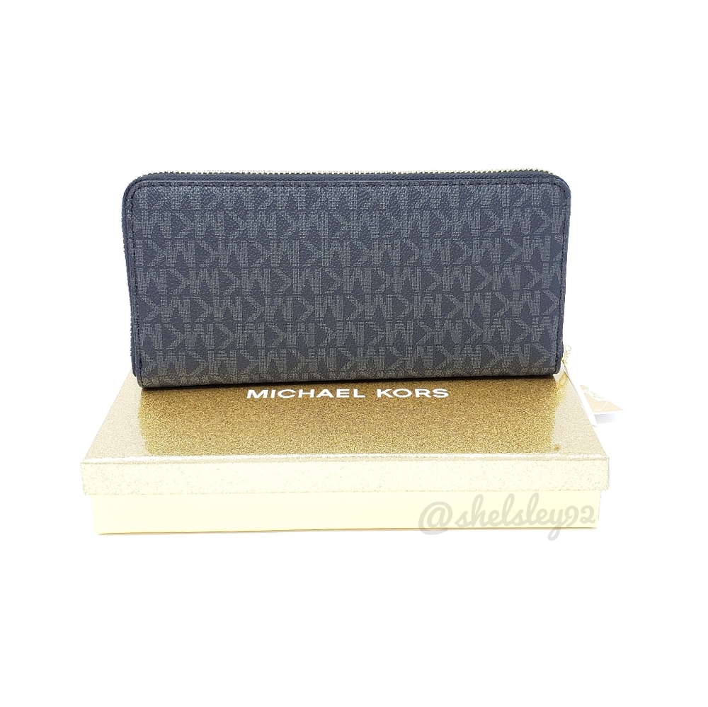 Michael Kors Giftables Continental Wallet Black - Picture 2 of 4